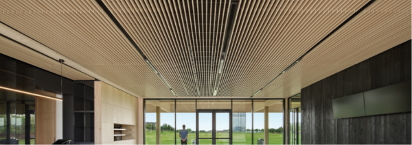 CertainTeed Veneered Ceiling & Wall Panels, Veneered Linear & Grille Products, and Solid Wood Linear & Grille Products