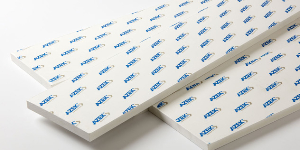 AZEK Classic White PVC Trim