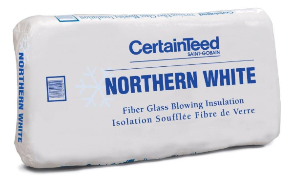 Northern White Glass Fibre Loose Fill Insulation