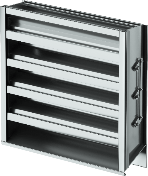 EACA-601D Operable Combination Louver Damper, Miami-Dade and Florida Product Approved