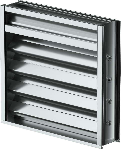 EAH-690 Operable Adjustable Blade Louver, 90 Degree Open
