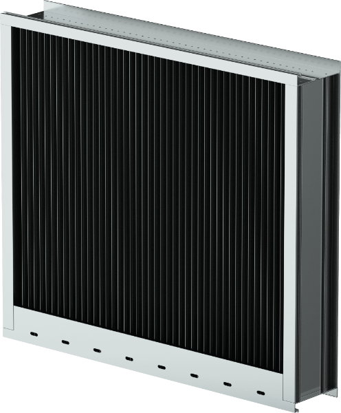 SCV660MD Wind Driven Rain Louver, Vertical Blade, Miami-Dade and Florida Product Approved