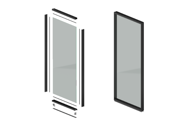 Classic Glass Wall (Savannah)