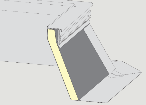 Top-90 - Upstand Metal