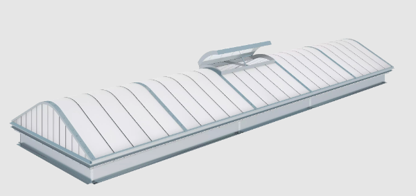 Grillodur - Barrel vault rooflight