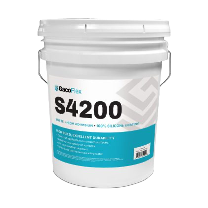 Gaco Flex S4200 High-Adhesion Solvent - Free Silicone Coating