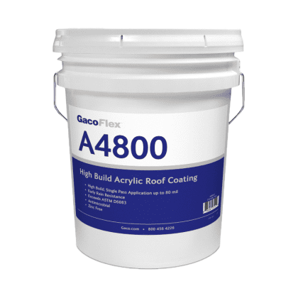 Gaco Flex A4800 Acrylic Roof Coating