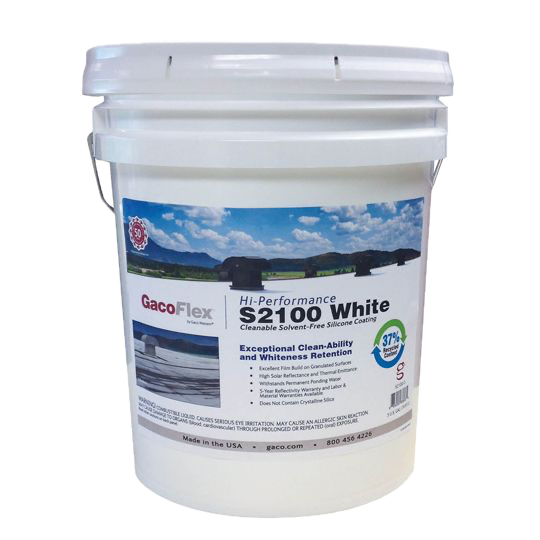 Gaco Flex S2100 Cleanable Solvent-Free Silicone Coating