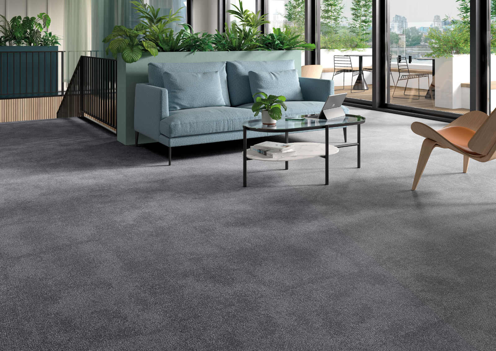 Interface EU - Recreation - Carpet on CQuest™ Bio Backing