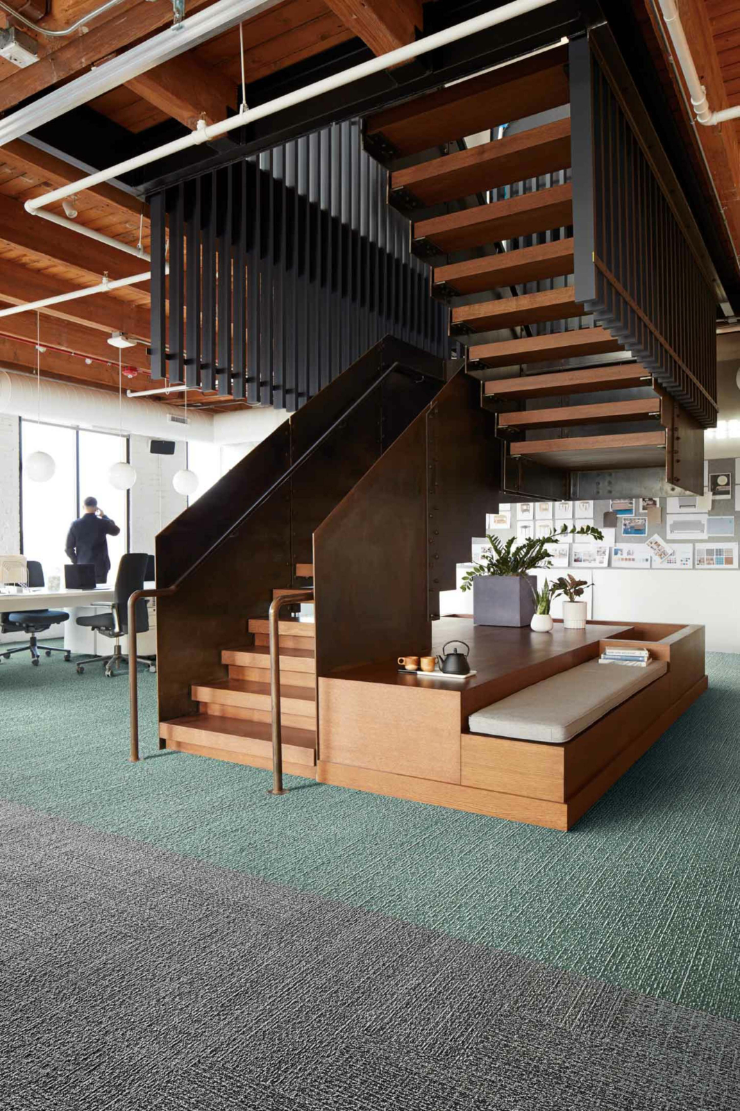 Interface EU - Carpet on CQuest™ Bio SONE+ Backing - 75% Recycled SD PA6 Yarn